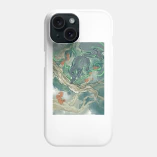 The Squirrel General - Magic The Gathering Inspired Traditional Watercolor artwork Phone Case