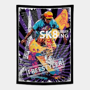 Sk8ing urban Tapestry