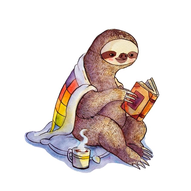 Cozy Sloth by KatieCrumpton