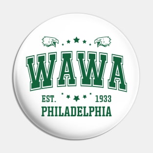 Retro Vintage Eagles Wawa Pin