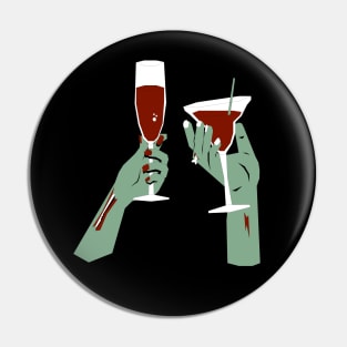 Raising a Toast Pin