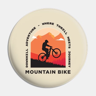 Downhill adventure: where thrill meets journey Pin