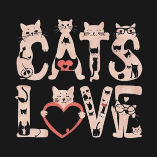 Funny cat lover shirt funny cat lovers gifts T-Shirt