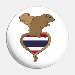 Gerbil Thailand (light) Pin