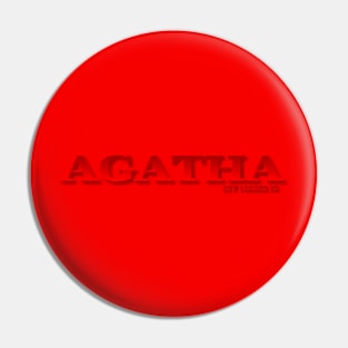 AGATHA. MY NAME IS AGATHA. SAMER BRASIL Pin