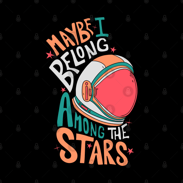 Maybe I belong among the stars 1 by Swadeillustrations