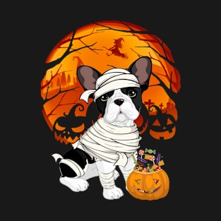 French bulldog mummy pumpkin T-Shirt