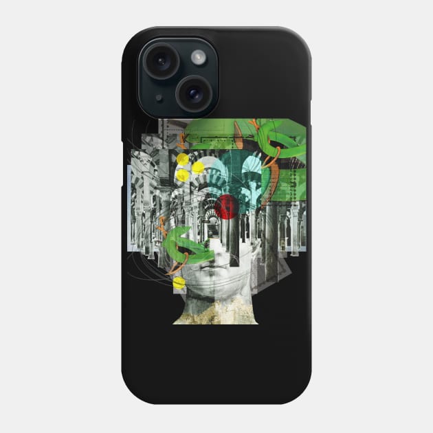 it´s all in your mind · Statue 3 Phone Case by Marko