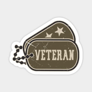 Veteran Dogtag Magnet