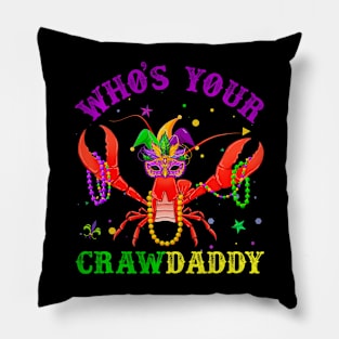 Mardi Gras Who's Your  Daddy Tee & New Pillow