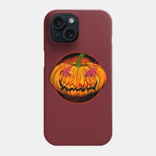 Halloween Jack o lantern, Scary pumpkin gift Phone Case