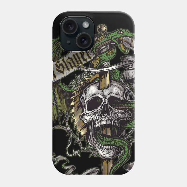 Dragon Slayer Elite Crest Phone Case by monstermangraphic