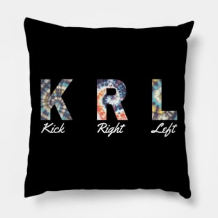 K R L, Kick Right Left. basic drum techniques Pillow