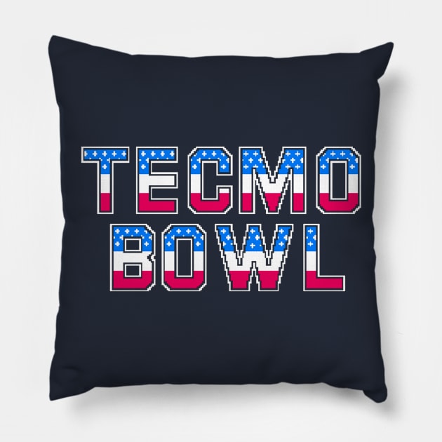 Tecmo Bowl Pillow by Cosmo Gazoo