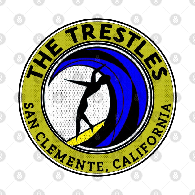 Surfing The Trestles San Clemente California by TravelTime