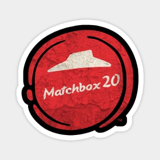 Cosplay Parody Pizza Hut Vintage Music Lovers - Matchbox 20 Magnet