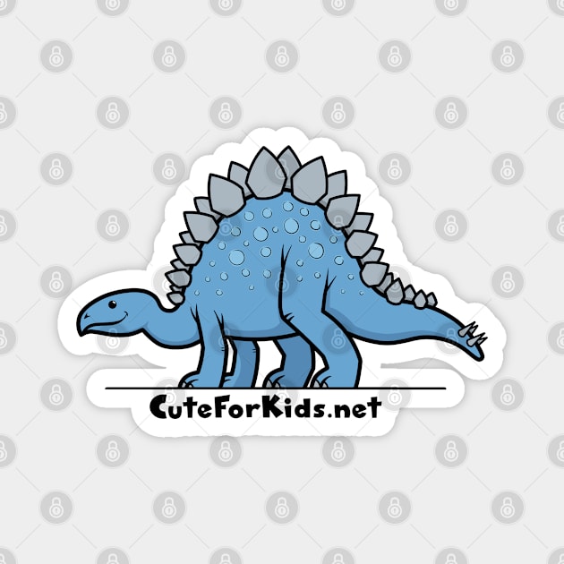 CuteForKids - Stegosaurus - Branded Magnet by VirtualSG