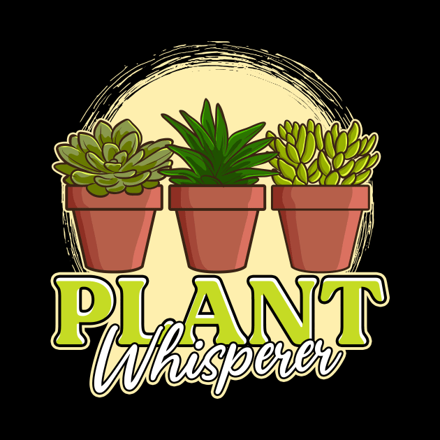 Funny Plant Whisperer Gardening Pun by theperfectpresents