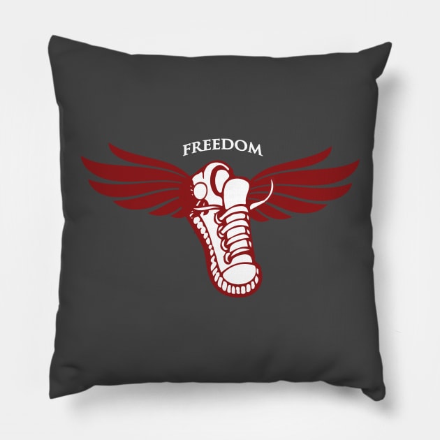 Freedom Pillow by runningevolution