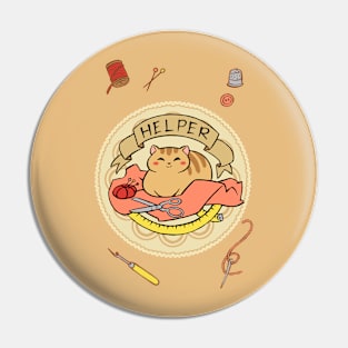 Helper Cat Pin