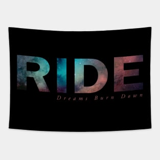 Ride Dreams Burn Down Tapestry