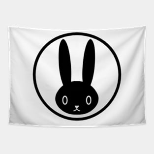 Black Boingoo Logo Tapestry