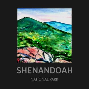Shenandoah National Park Art T-Shirt