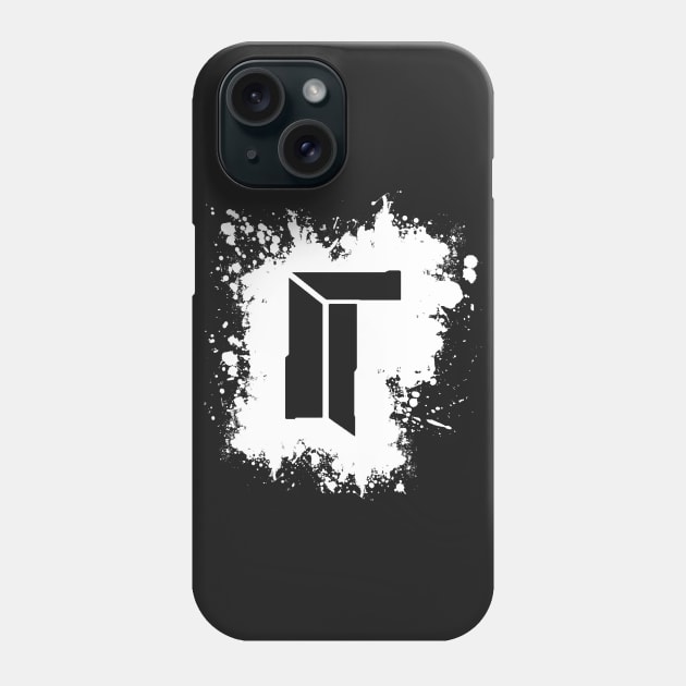 Titan Splat - White Phone Case by cfg_judas