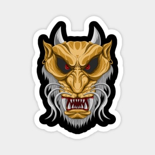 Oni lion king Magnet