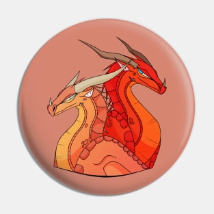 Wings of Fire - Peril & Sky Pin