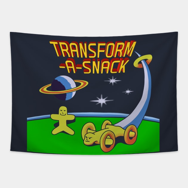 Transform-a-snack - Pickled Onion Tapestry by InflictDesign