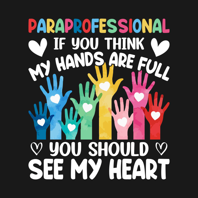 Paraprofessional Special Education Teacher Paraeducator by Visual Vibes