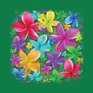 Plumerias Flowers Dream T-Shirt