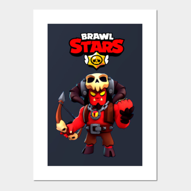 Demon Bo Design Brawl Stars Videogames Posters And Art Prints Teepublic - brawl stars bo stars