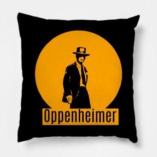 Oppenheimer t-shirt Pillow