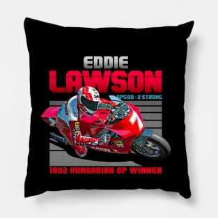 Eddie Lawson Legend 90s Retro Pillow