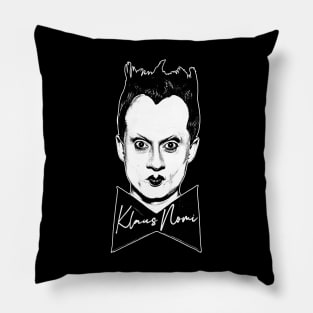 Klaus Nomi / /  Retro Fan Art Design Pillow