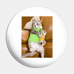 daddy cute cats Pin