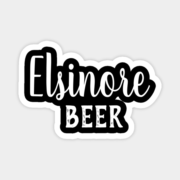 Elsinore beer Magnet by Ranumee