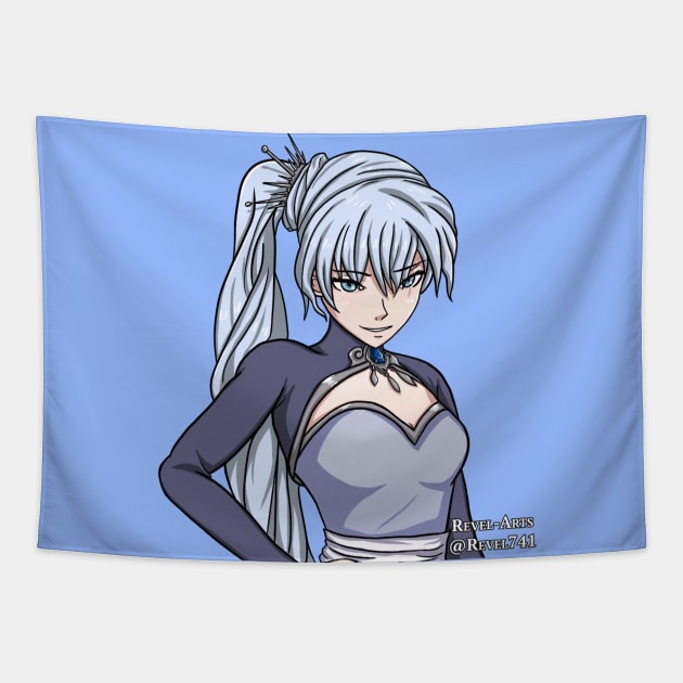 RWBY Weiss Schnee Tapestry by Revel-Arts