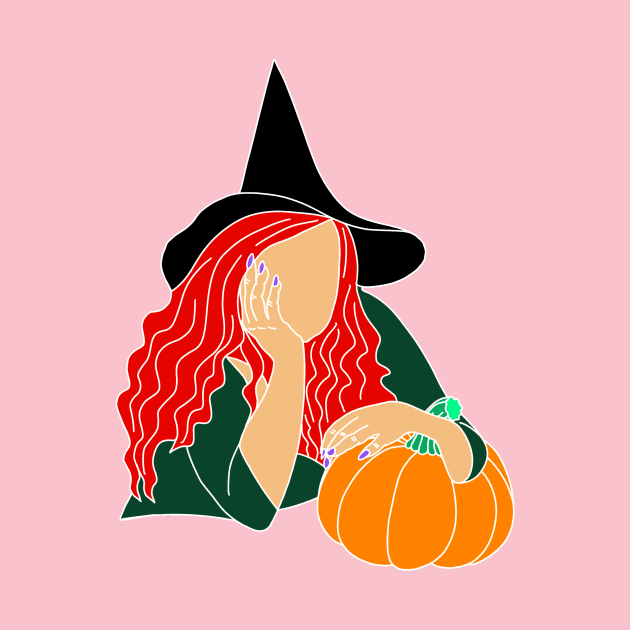 Witch pumpkin by candelanieto