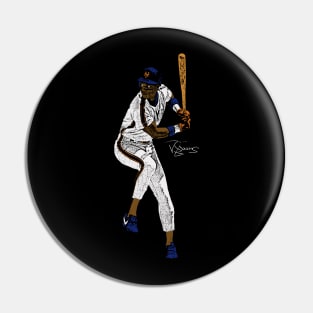 Darryl Strawberry - New York Mets Pin