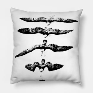 The Lounging Osprey Pillow