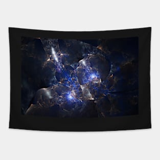 Flickering worlds Tapestry