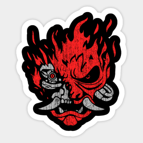 Cyberpunk 2077 Samurai Logo Transparent