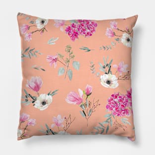 Pink Pattern (salmon) Pillow