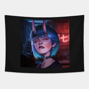 Rebelious Demon Tapestry