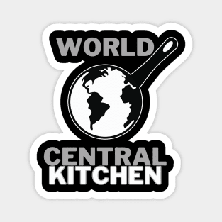 Black simple logo kitchen Magnet