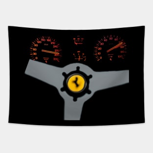 analog supercar Tapestry