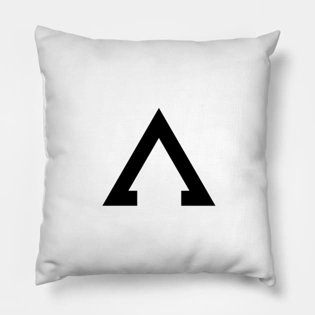 Visualism Logo Pillow by Visualism